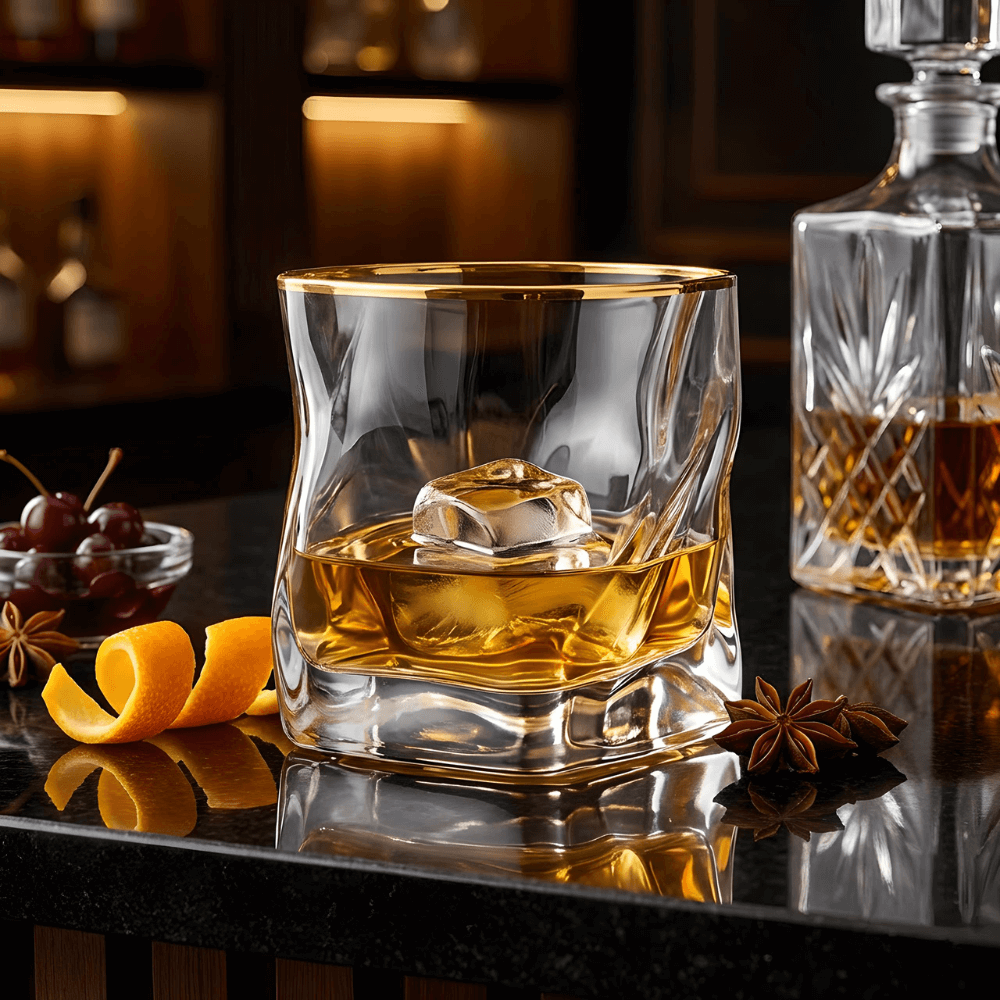 Katana Gold | Japanese Crystal Whisky Glass