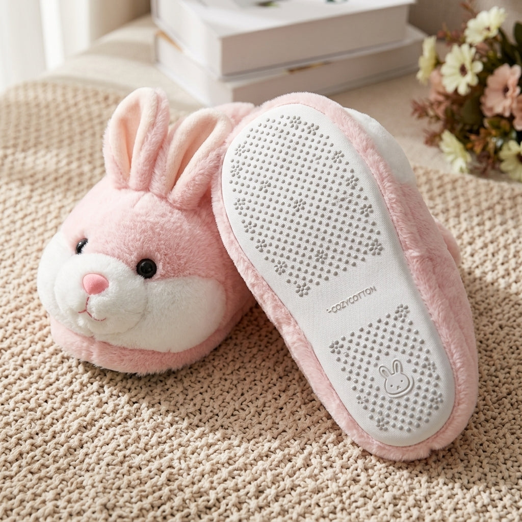 Pink Bunny Orthopedic Slippers