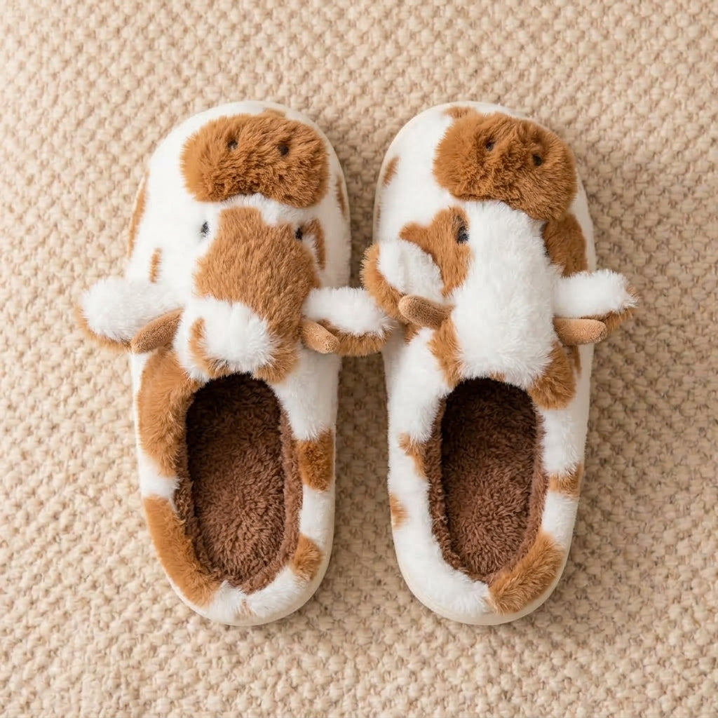Cow Orthopedic Slippers
