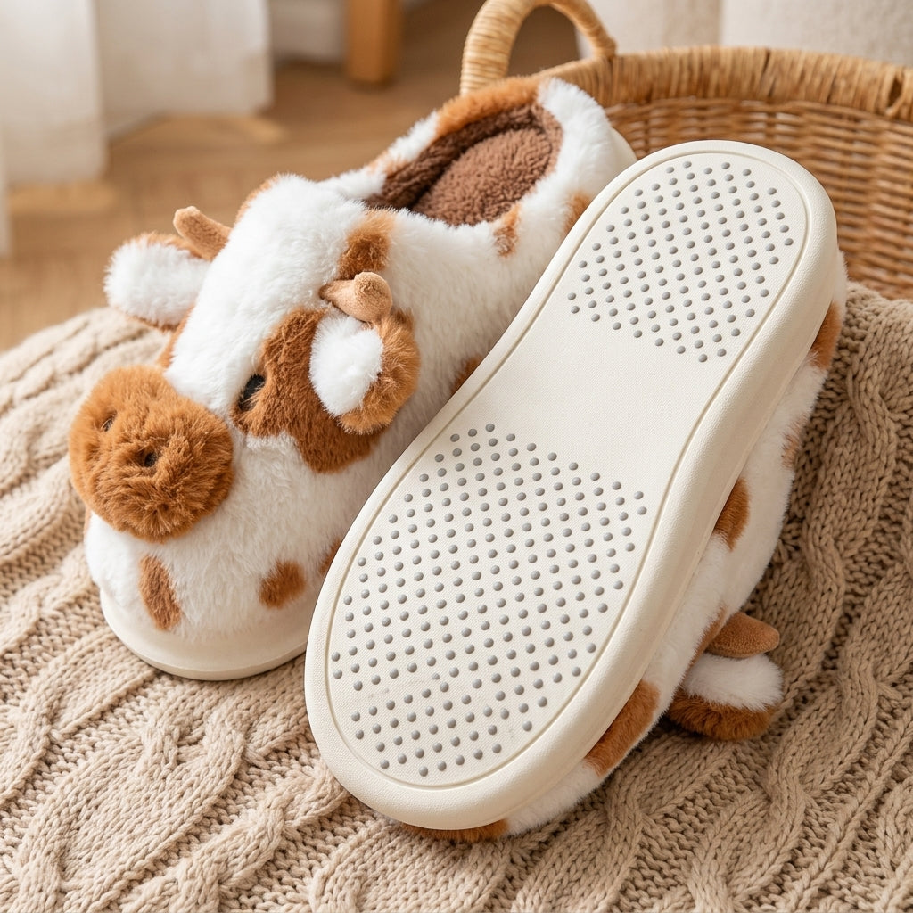 Cow Orthopedic Slippers