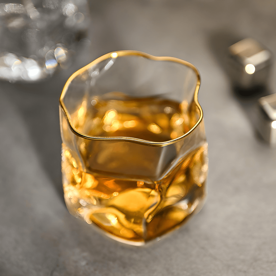 Katana Gold | Japanese Crystal Whisky Glass