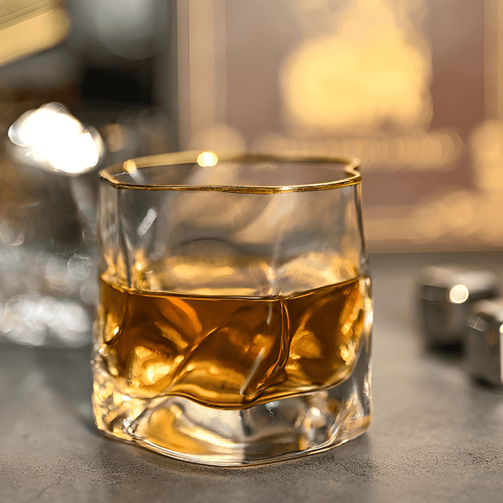 Katana Gold | Japanese Crystal Whisky Glass