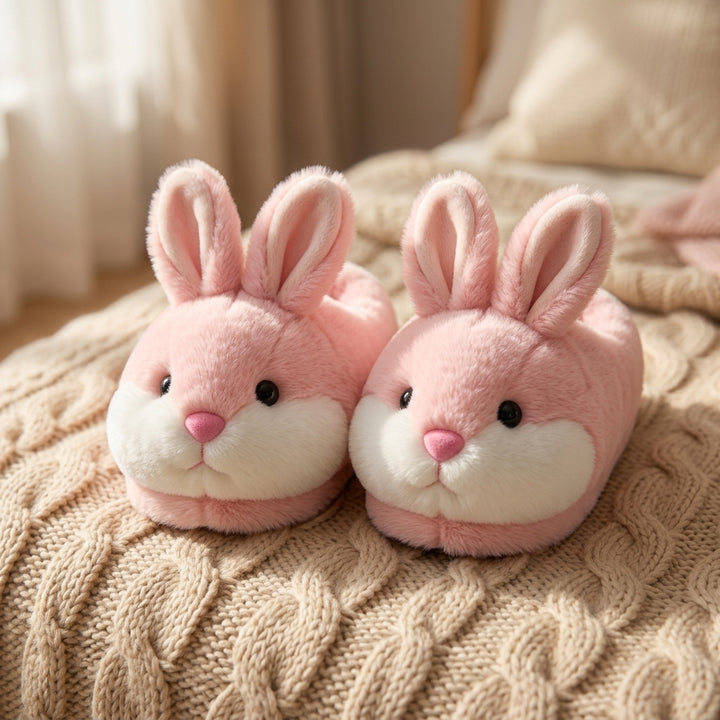 Pink Bunny Orthopedic Slippers