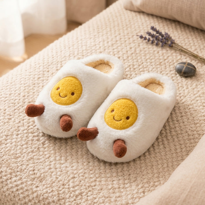 Fried Egg Orthopedic Slippers