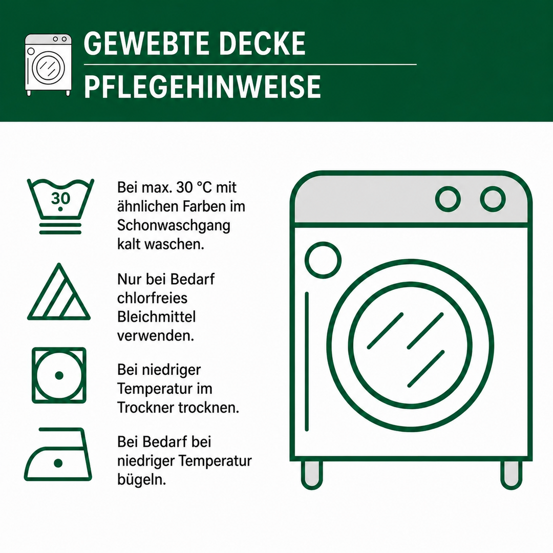 Gewebte Decke – Bison-Charme NCU0DV3911