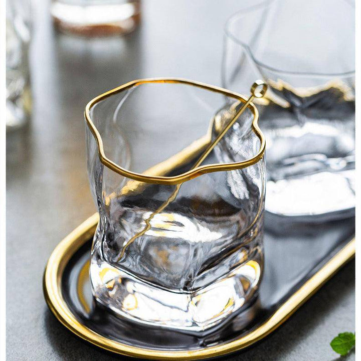 Katana Gold | Japanese Crystal Whisky Glass